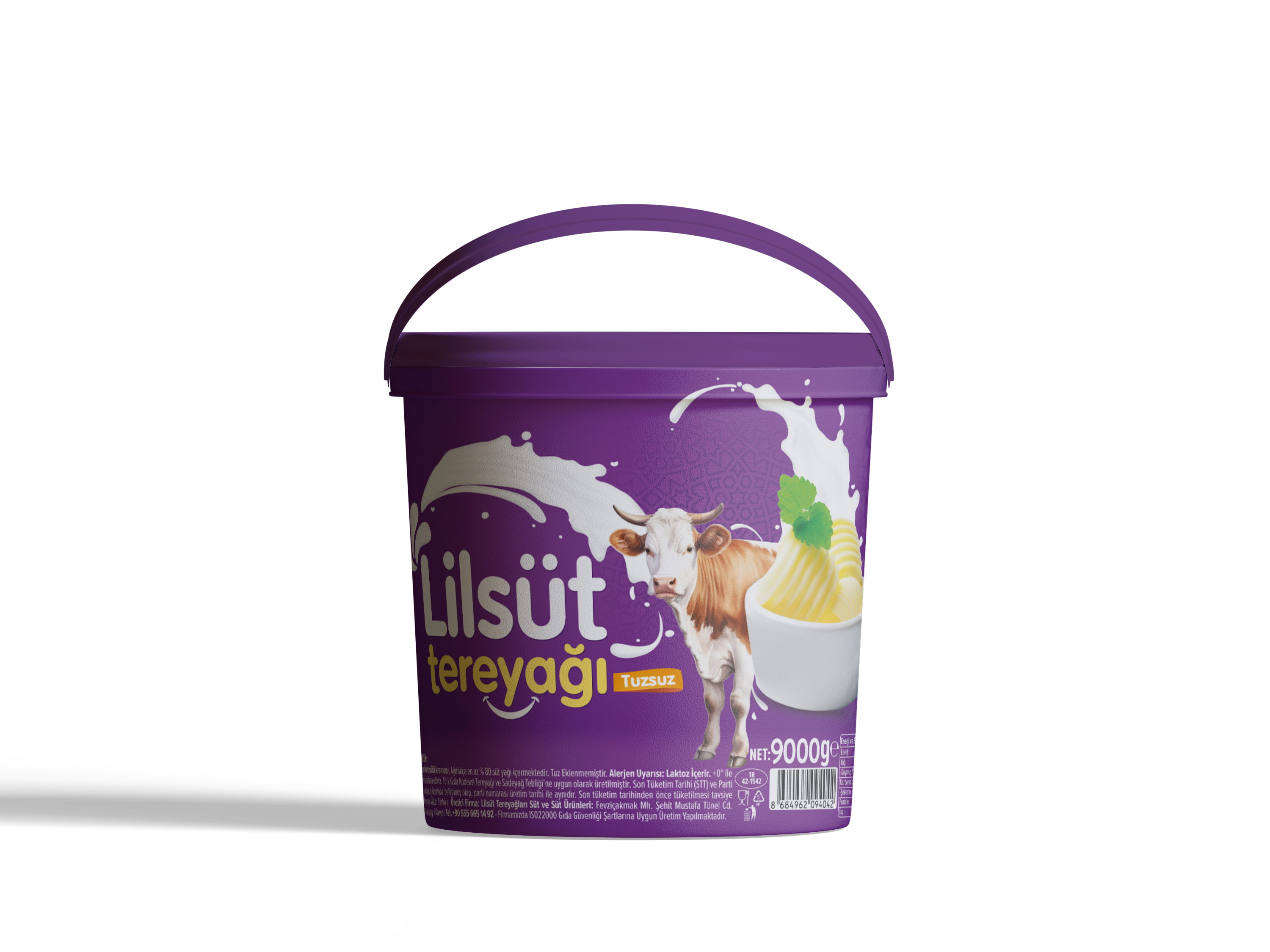 Tuzsuz Tereyağı 9000g (%80)